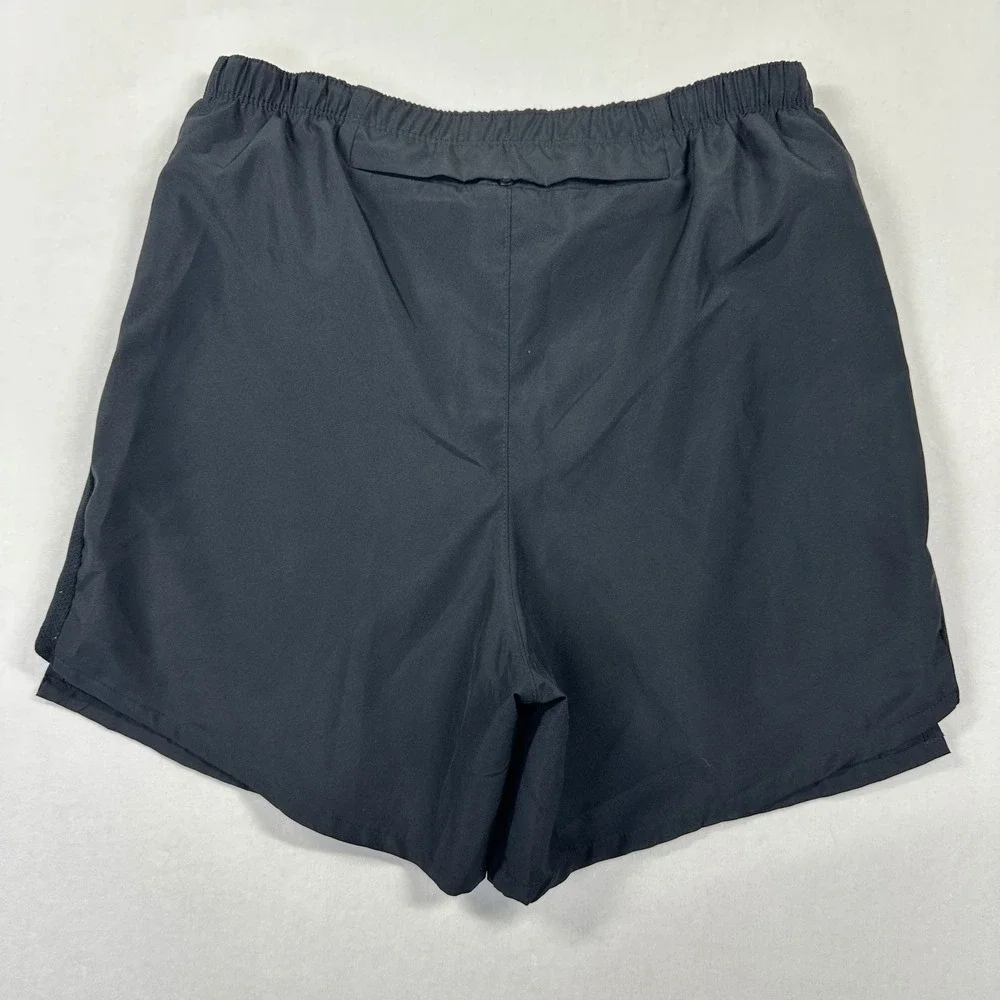 Nike Challenger Running Shorts L Black Lined Pockets Athletic Gym Training Sz S